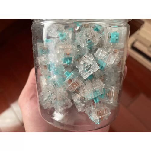 议价高斯品月蓝轴，提前段落轴，一共80颗.hello ganss
