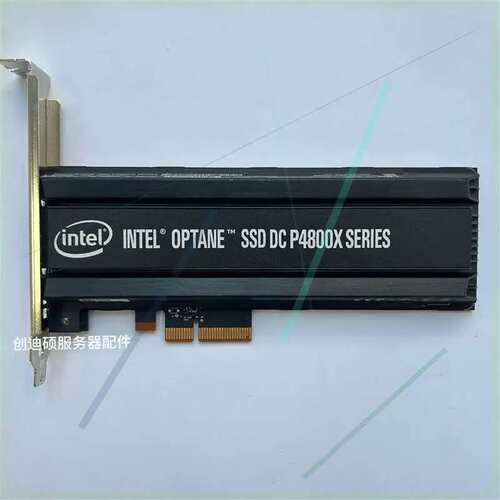 议价Intel 傲腾p4800x 375g 固态硬碟，走pcie通道