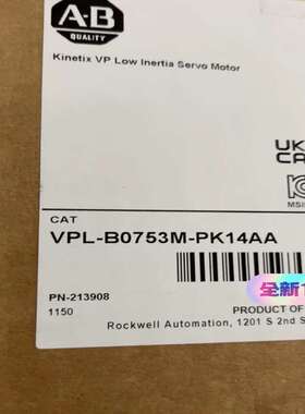 议价伺服马达 VPL-B075-PK14拍前