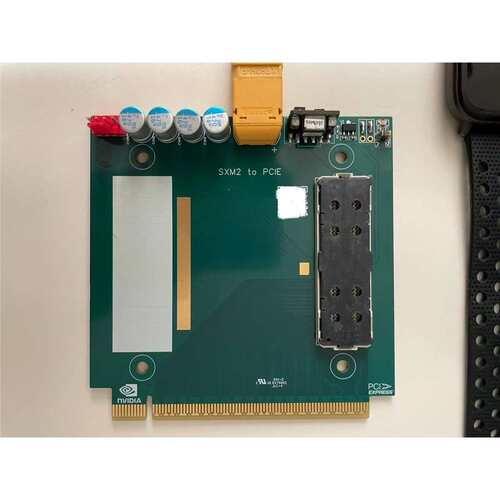 议价SXM2转pcie x16转接板丐版 支持v100 p100