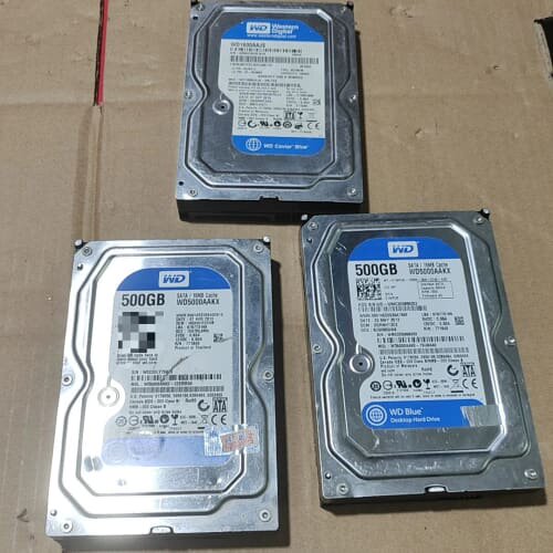 议价西数蓝盘机械硬盘500G WD5000AAKX SATA接口