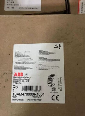 议价MS4451-32 2232A 电动机起动器 1SAM70000R1-MS451-3200