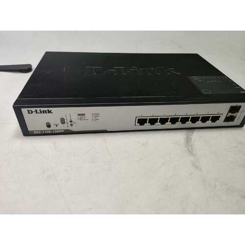 议价DGS-1100-10MPP全千兆POE交换机，测试端口