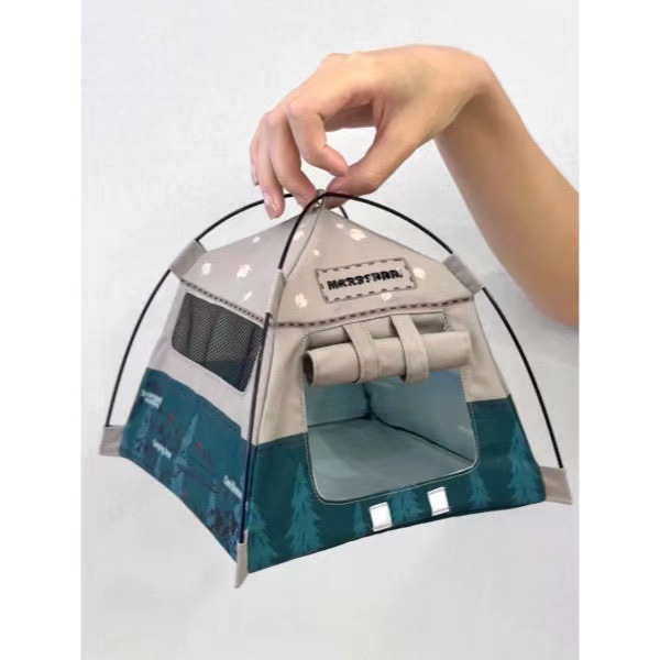 原创12分ob11露营小帐篷拍摄道具迷你帐篷10cm棉花娃娃屋微缩礼物