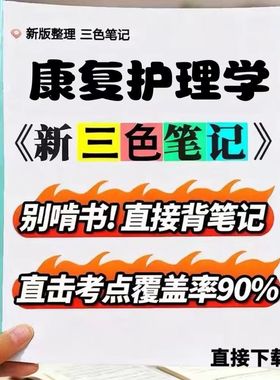 2026新版 04436康复护理学  自考重点 自考资料 考点知识点 同步教材提纲  考前密卷押题 题库历年真题