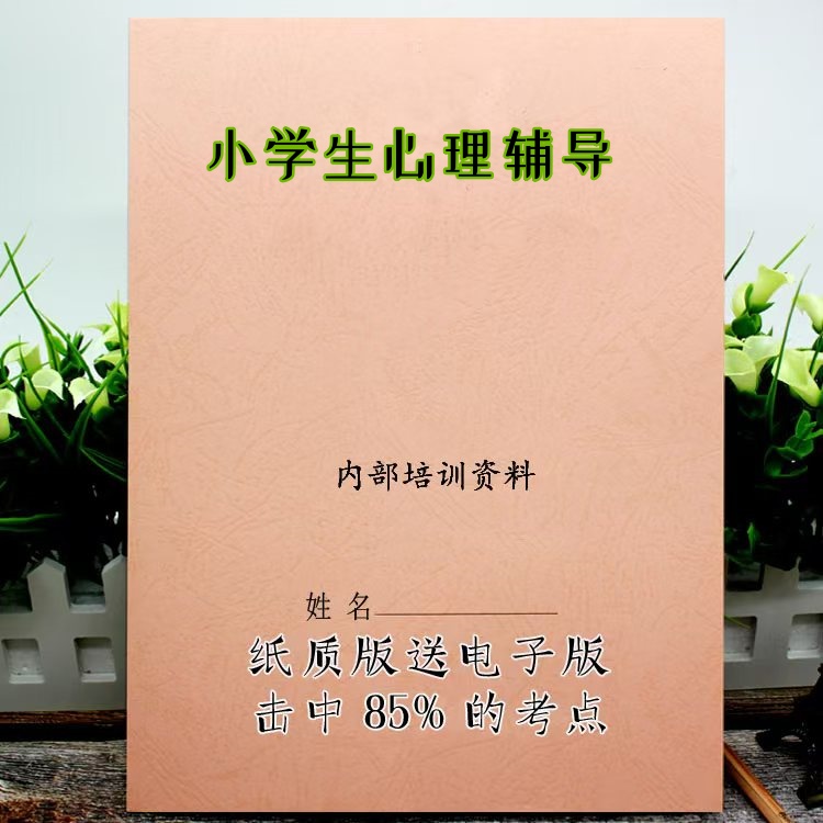 2025新版 14452小学生心理辅导   自考重点 自考资料 考点知识点 同步教材提纲  考前密卷押题 题库历年真题
