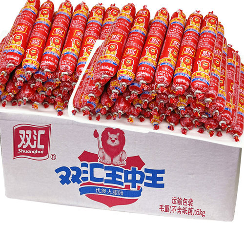 双汇王中王火腿肠泡面拍档香肠