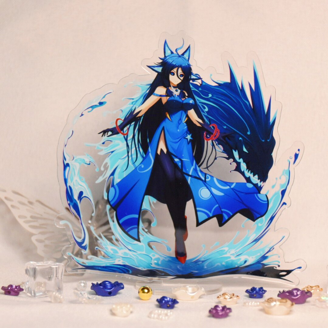 赛尔号正品混沌水王沧岚15厘米亚克力立牌赛尔号周边