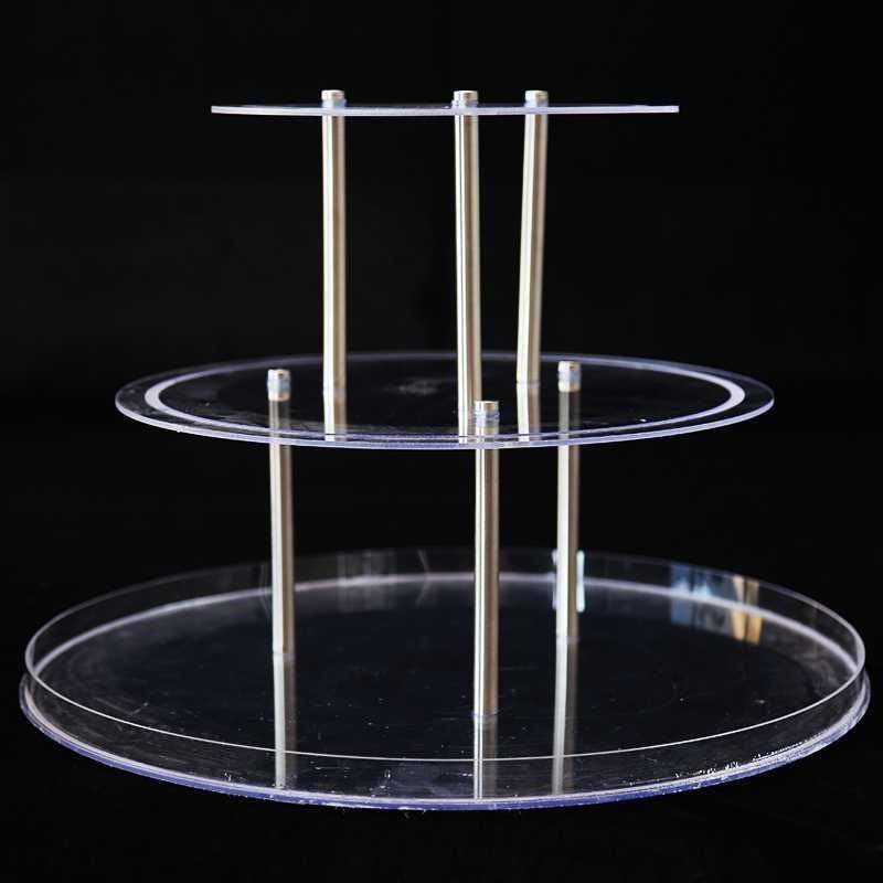 新款新款香槟塔婚庆道具三层圆形灯光款酒塔香槟杯塔婚礼酒店布置