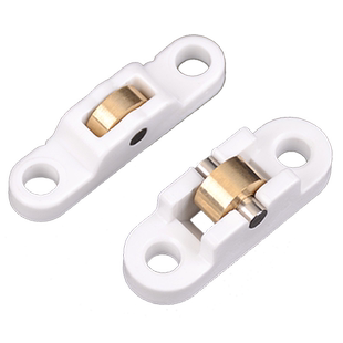 10个装 真铜塑钢纱窗滑轮防蚊推拉平移窗纱轮子老式沙窗滚轮配件