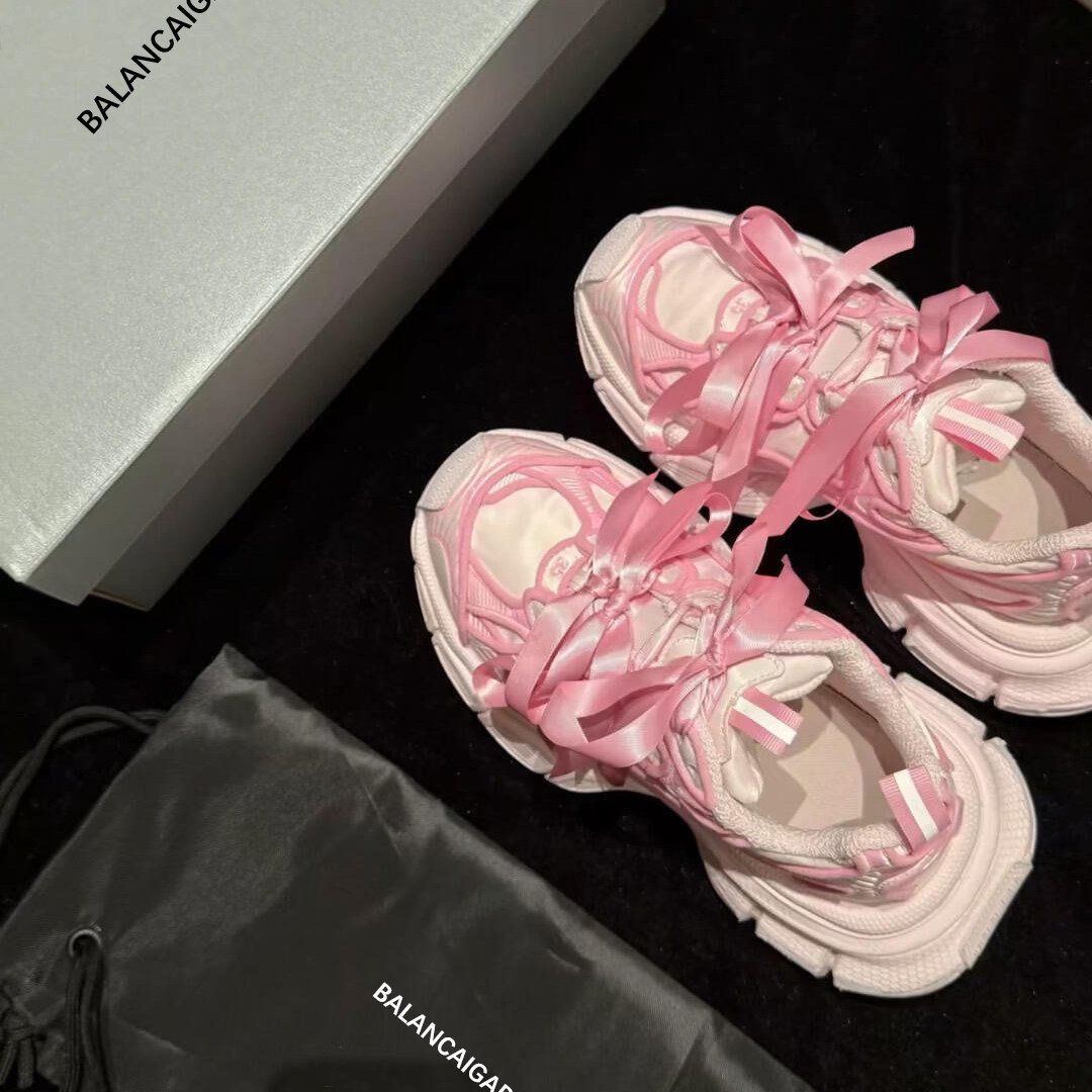 九代高端3xl粉色绑带老爹鞋女款冬季2025爆款厚底增高休闲运动鞋,女鞋,老爹鞋,淘宝优惠券,粉丝福利购,淘宝优惠卷