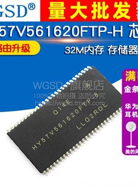 WGSD HY57V561620FTP-H 32M内存 存储器 SD路由升级 IC 芯片