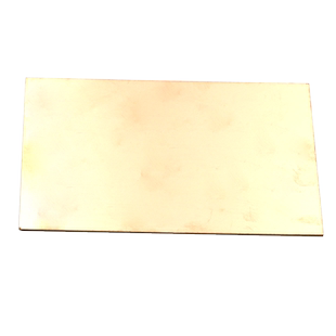 纤环氧板12*18CM 1.6厚单面电木覆铜板  PCB板电路板实验板