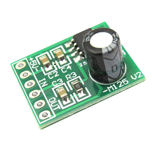 XPT8871迷你功放板 5V单声道功音频放大器 diy微型音箱5W功放模块