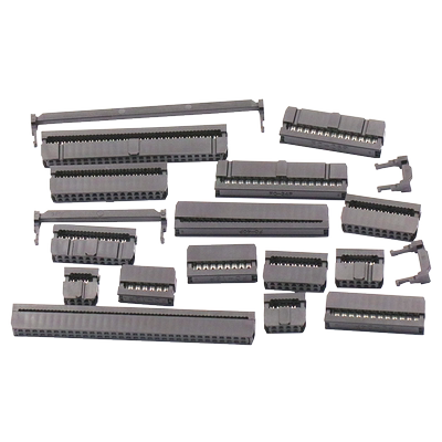 FC压线头牛角插头排线头2.54MM