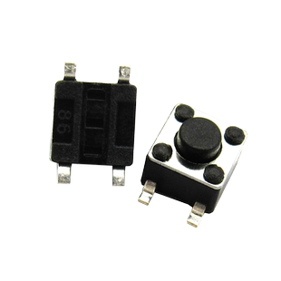 WGSD  按键 按钮 轻触开关 4.5*4.5*3.8h 贴片微动开关(10个)