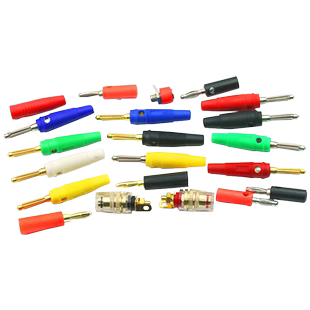 香蕉插头4MM灯笼头测试插头灯笼型四页型banana香蕉型接线柱插头