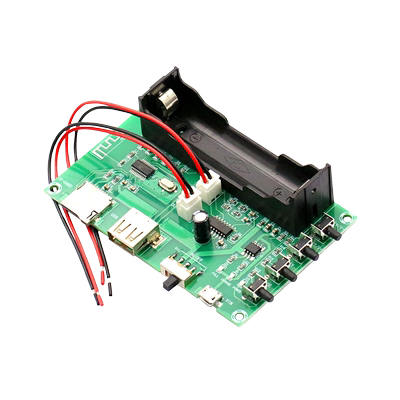 数字双声道唱戏机可充电功放板