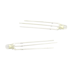 WGSD 3mm 红绿 普绿 共阴 发光二极管 LED灯双色 三脚(10个)