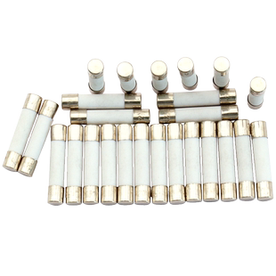 陶瓷保险丝管5x20mm250V熔断器式万用表1A2A3A5A10A15A30安保险管