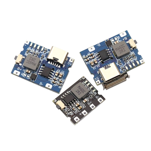 5V2A/2.4A冲放电锂电充电一体模块type-c口可输入输出18650电源板