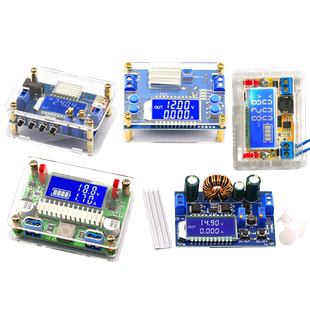 可调降压升压电源模块10A DC直流3A/5恒压恒流液晶屏电压双显电流