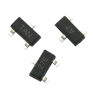 BAV99LT1G NUP2105贴片三极管  印字A7/D4 27E二极管开关 SOT23