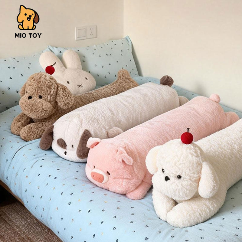 ins毛绒长条抱枕客厅沙发靠枕卧室靠背女生床上夹腿侧睡专用等身