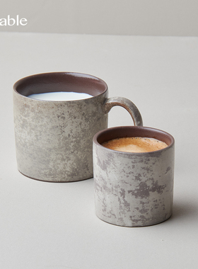 Hitable盘古咖啡杯拿铁意式浓缩杯拉花杯高档精致小号陶瓷杯子