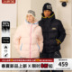 DONSMOKE机能贝壳绣90鸭绒连帽羽绒服DSM连帽外套 双层防风帽