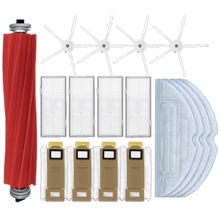 适配石头扫地机器人配件G10/S/T7S集尘袋拖布滚刷边刷过滤网耗材