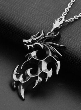 十二生肖龙项链潮流男节日礼物