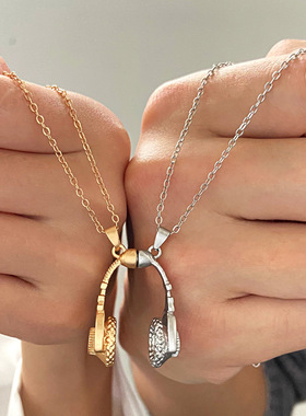 其他合金十字链男女通用磁吸项链