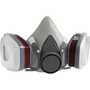 防毒面具全面罩 活性炭 半面罩过滤式喷漆专用防尘化工农药