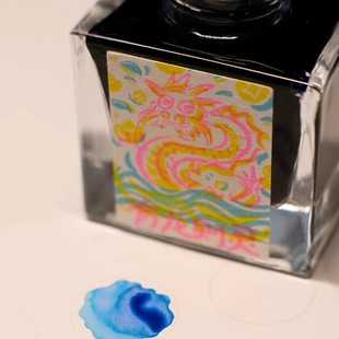 放羊滩墨水LOW12工作室联名款 非碳素钢笔有龙则灵墨水练字书法