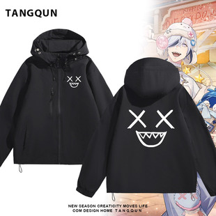 pop布儡周边同款 love 连帽夹克运动男外套 carnival 新世界狂欢Nu