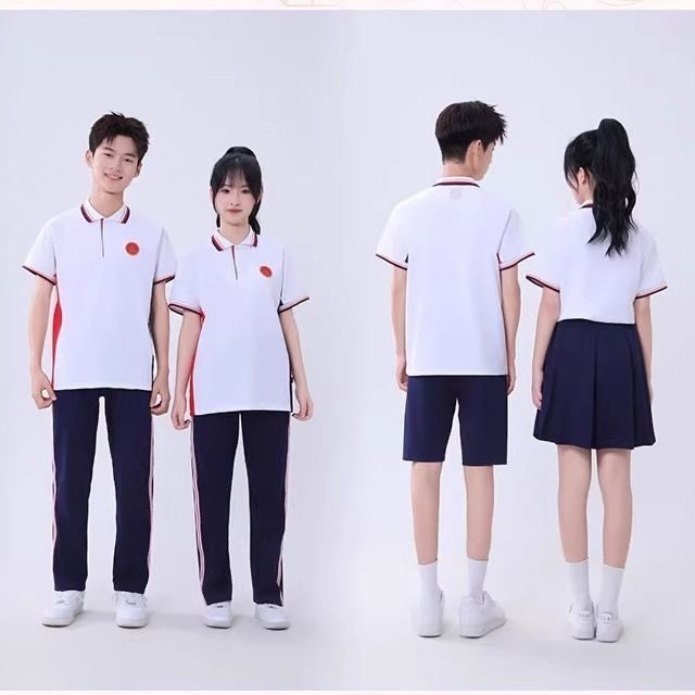 江西省吉安市教育局指定面料款式统一校服套装初高中生班服团体服