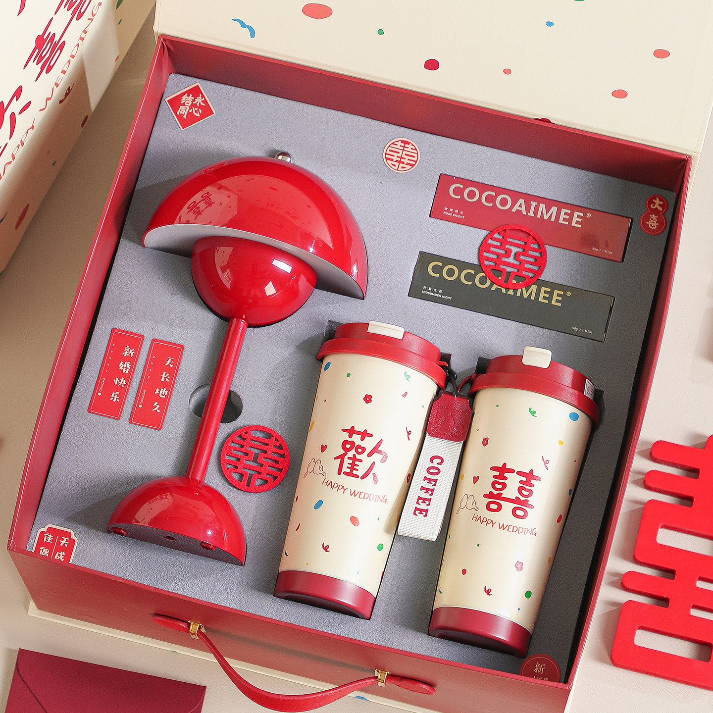 保温杯子新婚订婚礼物送新人闺蜜新娘高级实用结婚陪嫁长明灯一对,节庆用品/礼品,创意礼盒/礼品套组,淘宝优惠券,粉丝福利购,淘宝优惠卷