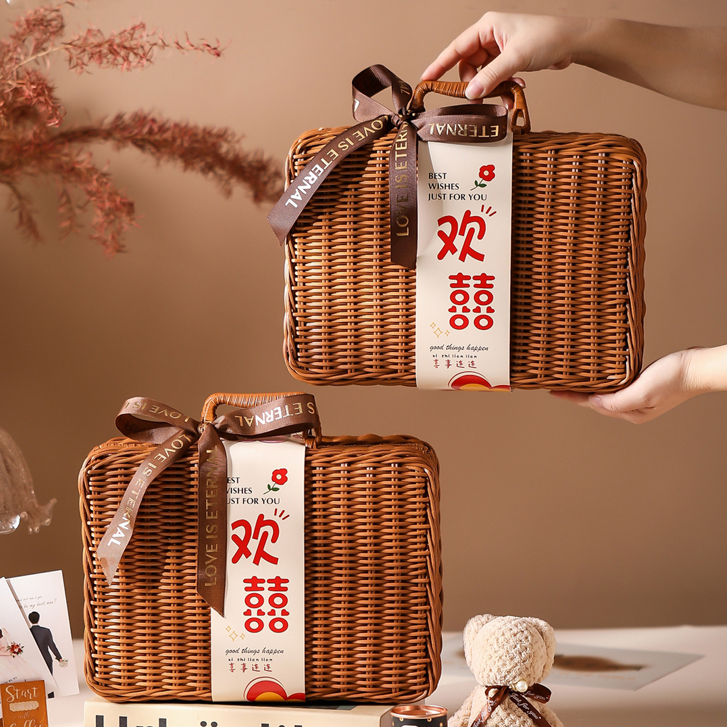 婚礼伴郎伴娘伴手礼盒子高级轻奢小众实用结婚送闺蜜兄弟新人礼物,节庆用品/礼品,创意礼盒/礼品套组,淘宝优惠券,粉丝福利购,淘宝优惠卷