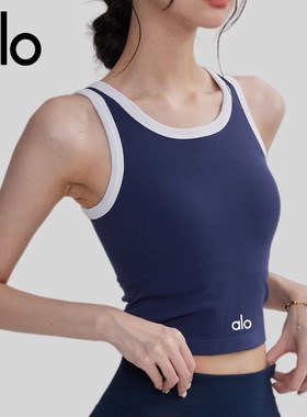 AIo 健身套装女一体式运动背心普拉提训练瑜伽服跑步骑行服两件套