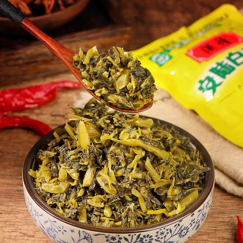 安陆白花菜150g*10袋湖北孝感特产下饭菜咸菜农家自制百花菜腌菜