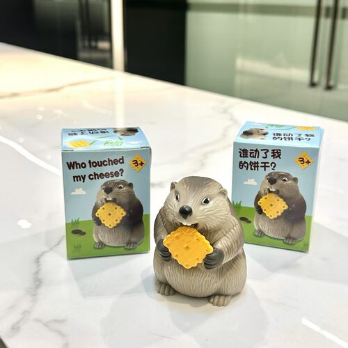 尖叫土拨鼠玩具上课恶搞整蛊同桌道具发泄解压送朋友摆件