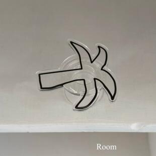 【福利款】The earth room简笔画椰子树亚克力滴胶 粘贴支架