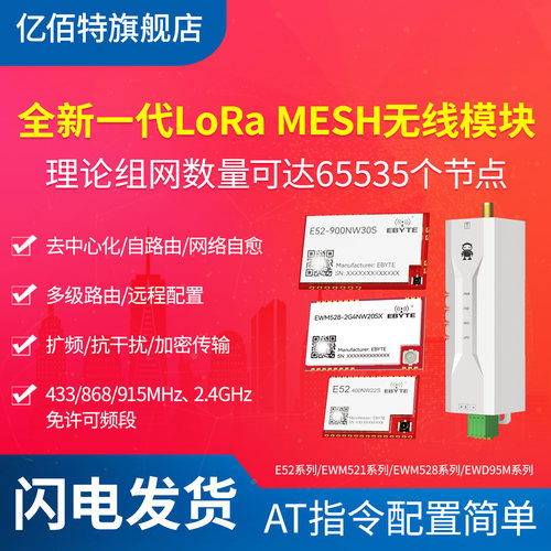 LoRa无线收发433M无线数传电台