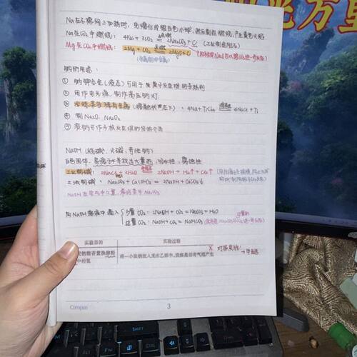 高中26手写化学笔记高中化学清华学霸笔记本高分知识点总结复习本