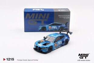 [V的预售]MINIGT 1:64 #1215宝马M4 GT3 合金汽车模型