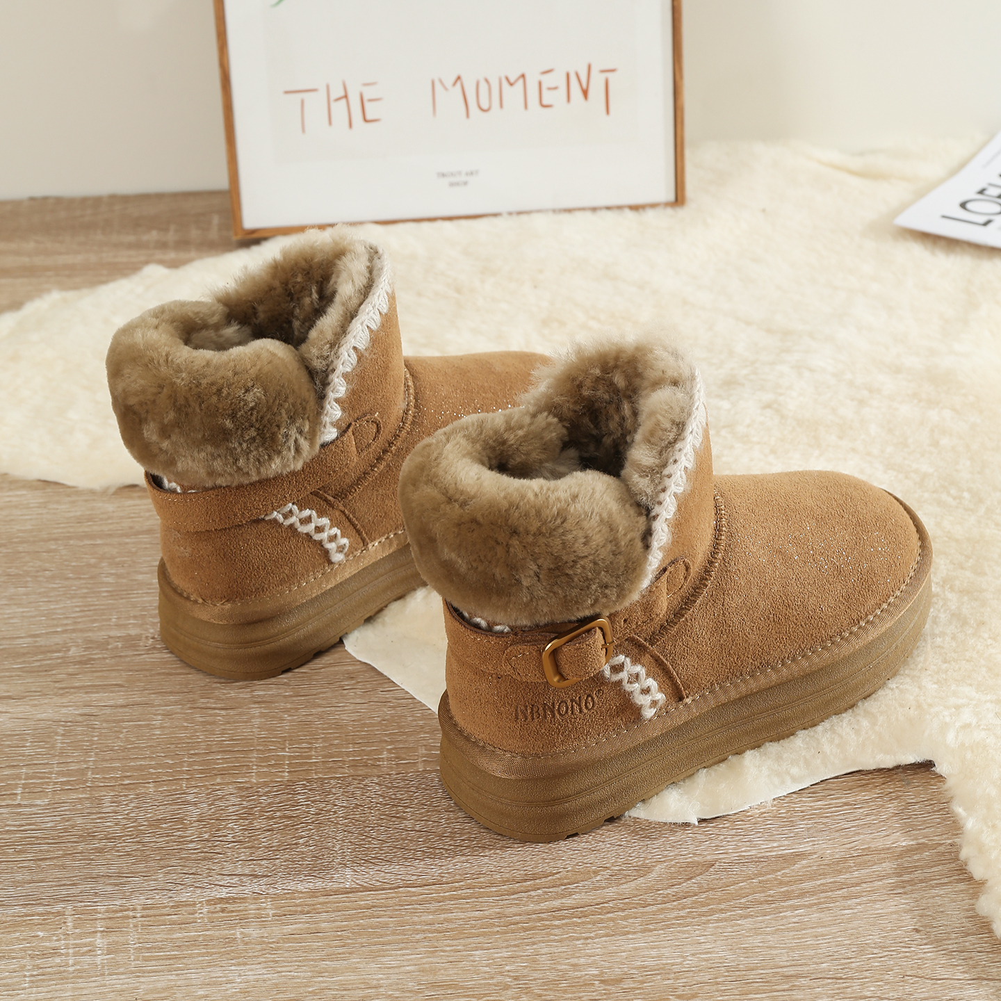 全羊毛内里女士新款雪地靴