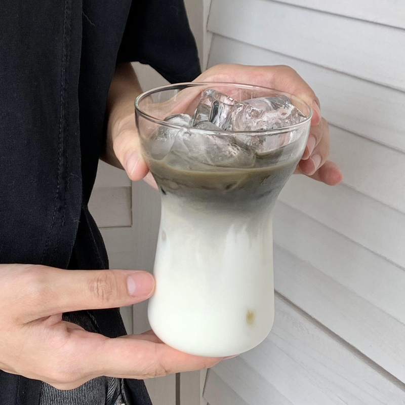 陨石拿铁杯ins耐热玻璃咖啡杯
