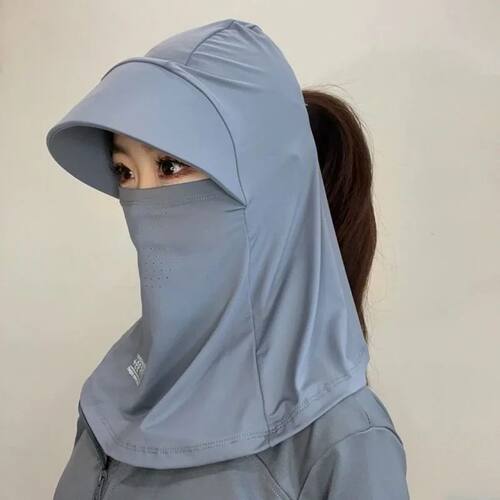 New sunscreen hat for women in summer, neck protection, face