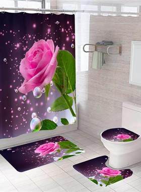 waterproof Mildew Proof Shower Curtain bath Window curtain